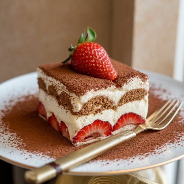 Tiramisu à la Fraise Gourmande