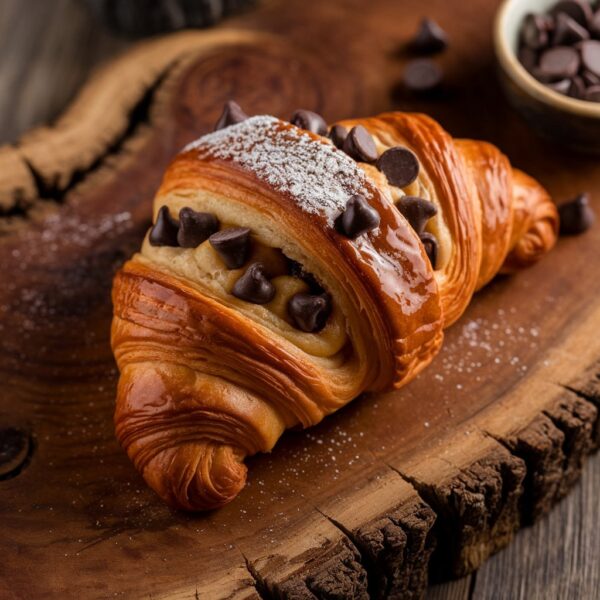 Recette de Croissants Fourrés au Chocolat