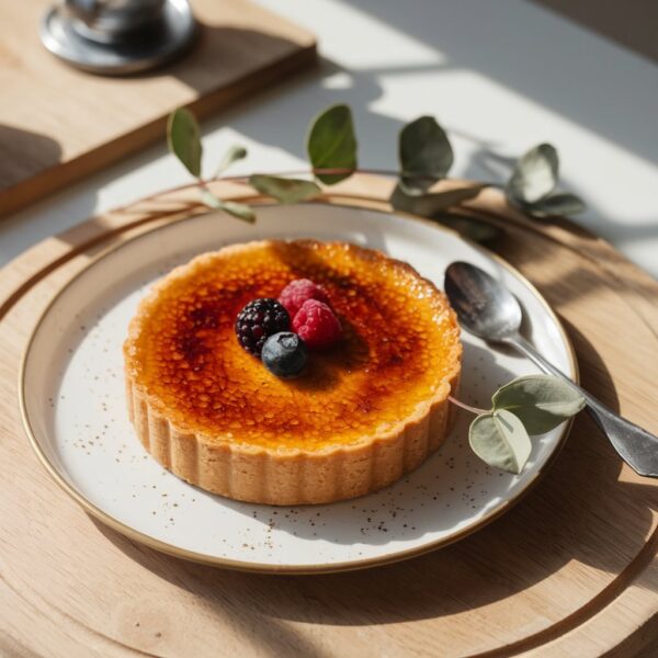 Tartelette Gourmande à la Crème Brûlée