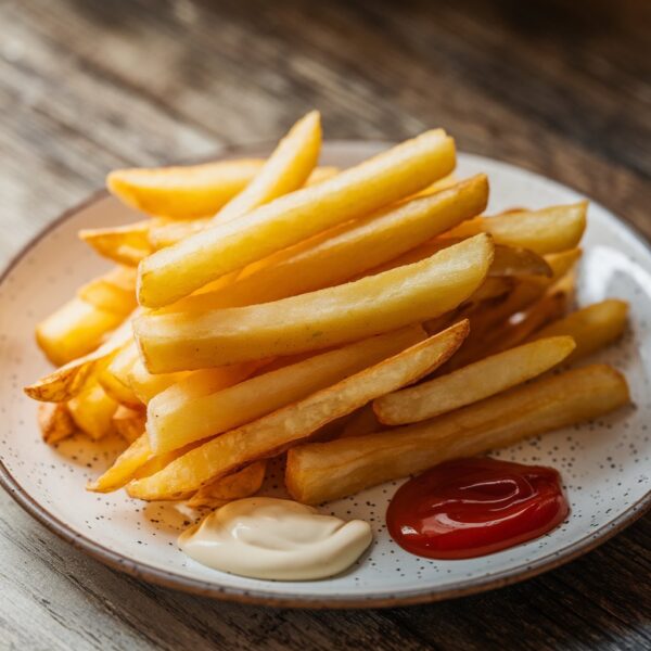 Bâtonnets de pommes de terre croustillants et fondants