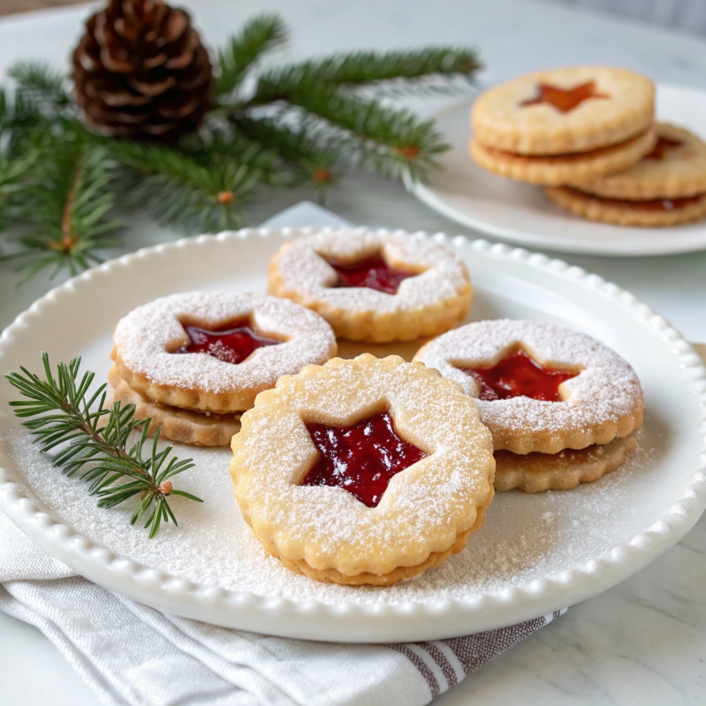 Bredele fourrés à la confiture au Thermomix