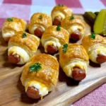 Croissant au saucisse doré du Chef Benoît - recette authentique française pour apéritif réussi