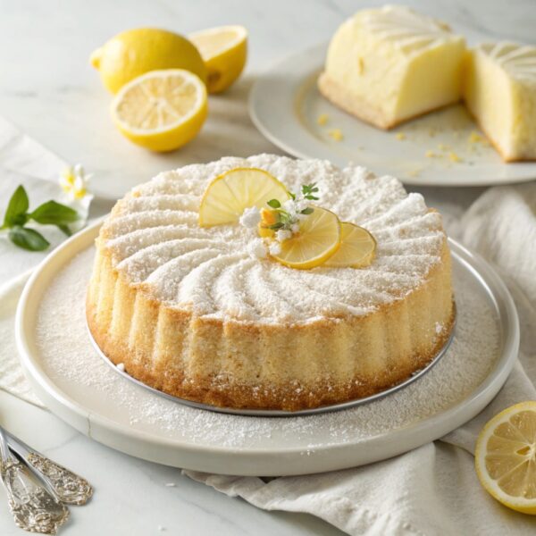 Gâteau Léger au Beurre de Citron