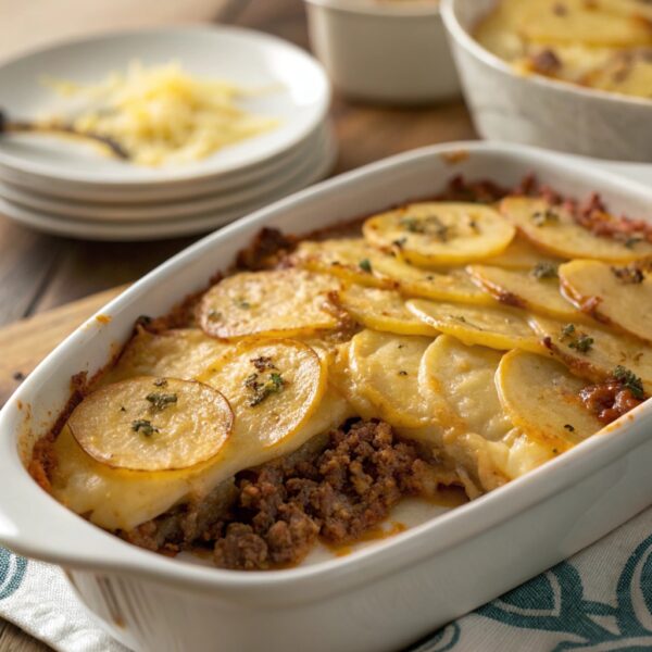 Gratin de viande hachée