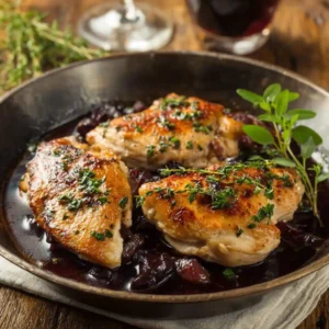 fiche recette poulet à la bordelaise