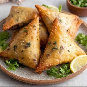 Carte recette samoussa rapide au bœuf