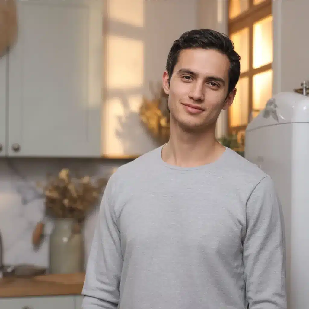 Chef Benoît, 36 ans, chef cuisinier français installé à Montréal, souriant en tenue de cuisine professionnelle