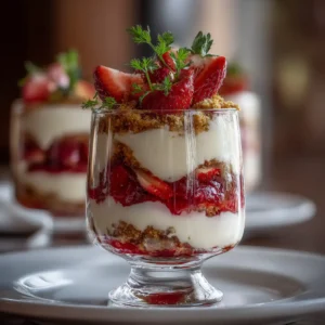 fiche recette tiramisu aux fraises en verrines