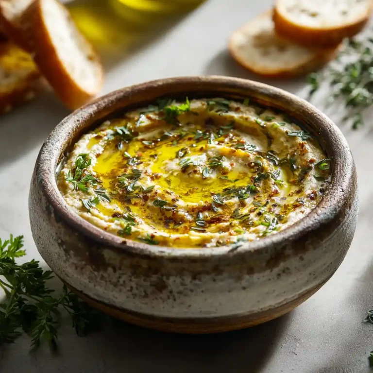 Caviar d aubergine au citron et à l'ail dans un bol rustique, recette caviar d'aubergine méditerranéenne authentique