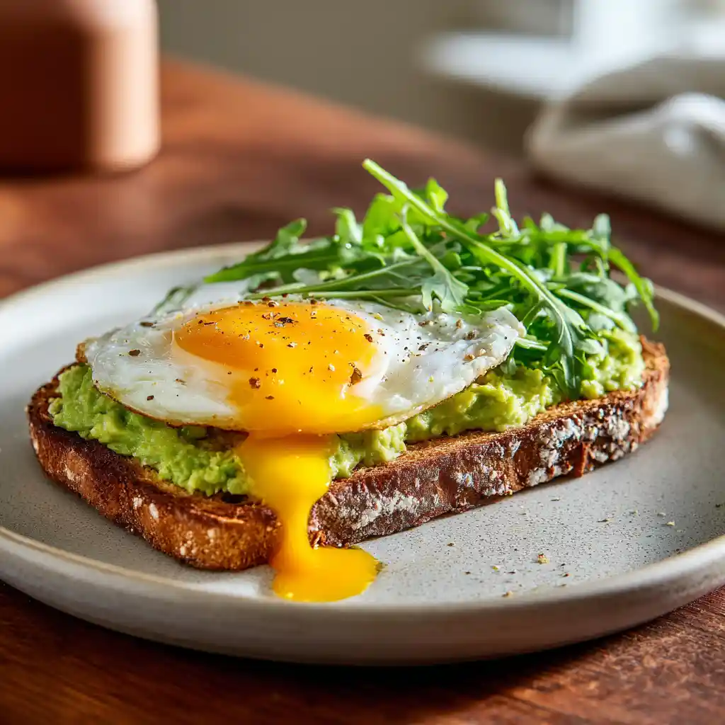 toast avocat oeuf