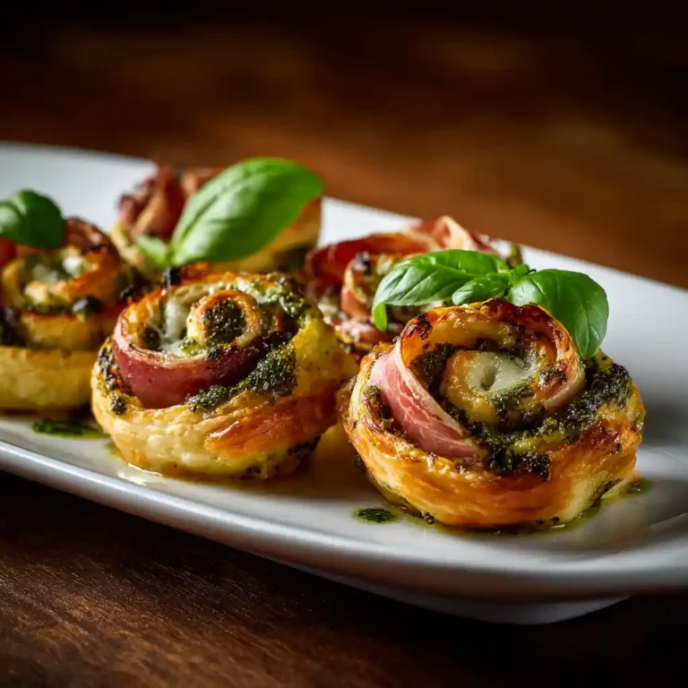 Escargots à l'italienne dorés avec pesto et mozzarella sortis du four