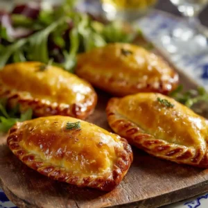 Chef Benoît Lambert préparant feuilleté apéro chorizo