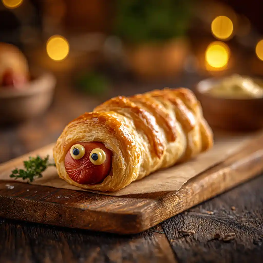 Feuilleté Knacki ludique enfants - saucisse Knacki - feuillete apero - 25 minutes - astuces incluses