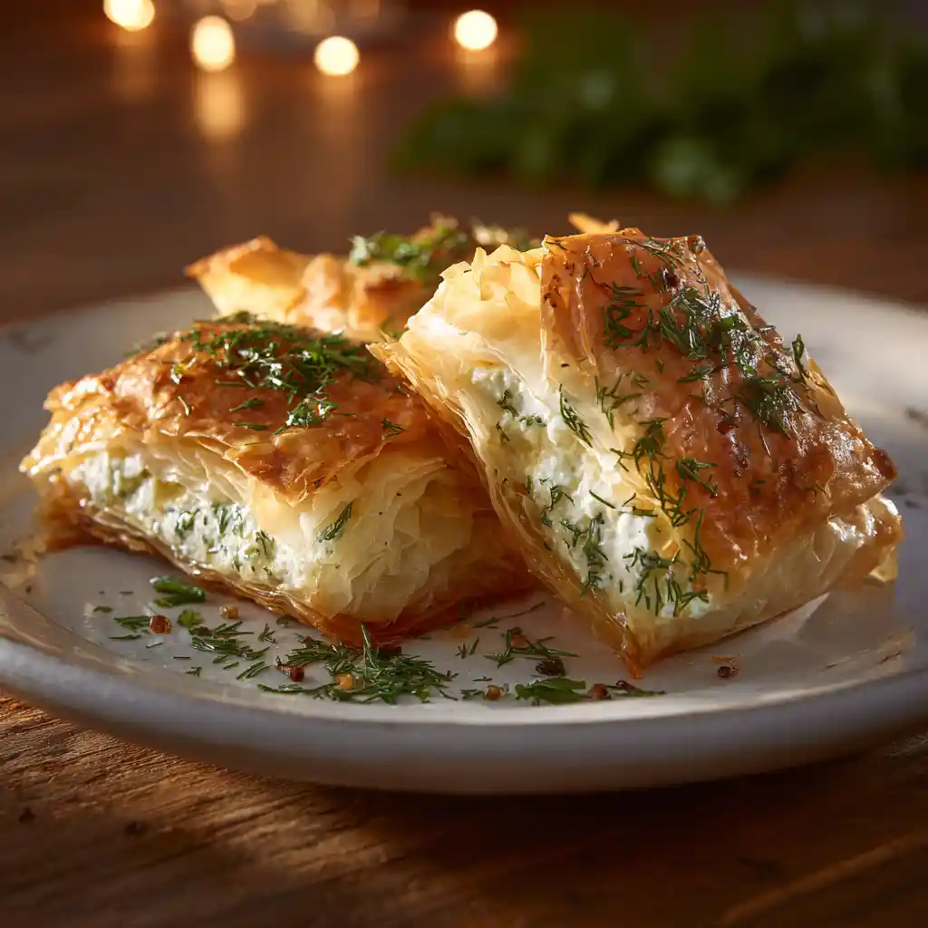 Feuilletés à la feta authentiques - recette méditerranéenne - feuillete apero - 18 minutes