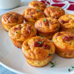 Muffins au chorizo recette apéritif