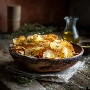 Chips au four maison