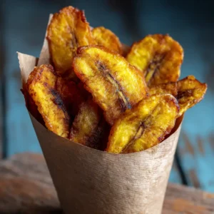 Chips de banane plantain croustillantes