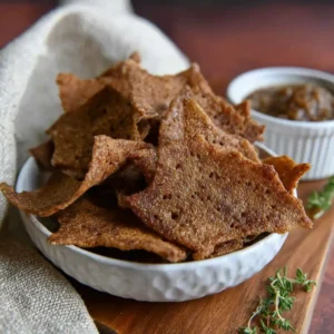 Chips de sarrasin croustillantes