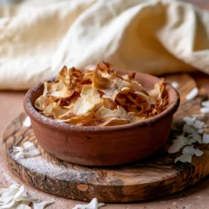Chips de coco maison