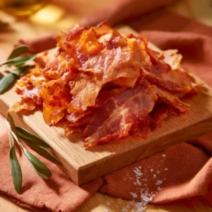 Chips de lard croustillantes