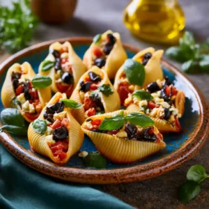 Salade de pâtes froides simple façon tapas