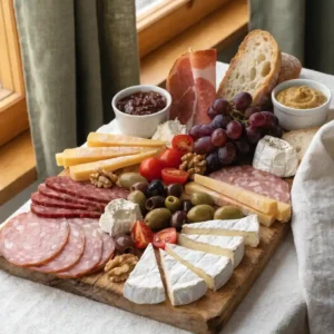 Planche de charcuteries et fromages