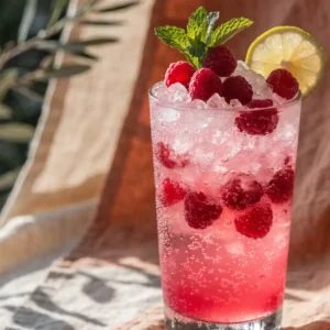 Virgin mojito framboise rose