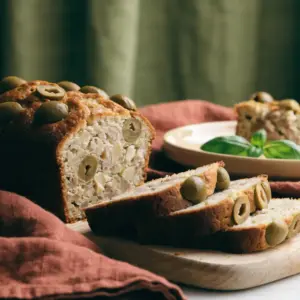 Cake au thon et olives