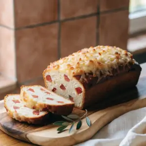 Cake au chorizo